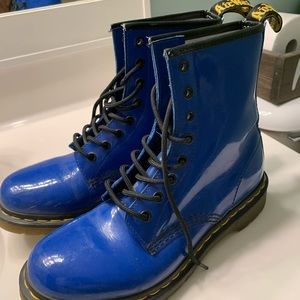 Blue Doc Martens
